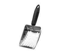 Pala para Arena de Gatos, Recogedor de Desechos para Gatitos, Herramienta de Limpieza con Mango Cómodo, Pala para Bandeja de Arena de Mascotas, Ideal, Negro