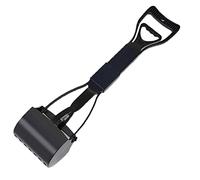 Pala para caca de perro, pala para caca de perro plegable con , pala para caca de perro ligera de 23 pulgadas con mango largo con mango largo, pala para caca de perro de material ABS