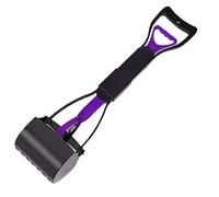 Pala para caca de perro, pala para caca de perro plegable con , pala para caca de perro ligera de 23 pulgadas con mango largo con mango largo, pala para caca de perro de material ABS