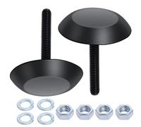 Pala para cargas pesadas con botas antideslizantes - Cuchillas universales, compatibles con la mayoría de quitanieves, juego de botas antideslizantes de repuesto, resistentes y prácticas