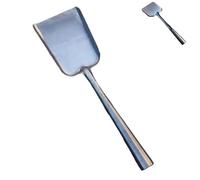 Pala para cenizas de chimenea,pala de mano para carbón, para estufa de leña, para cenizas de chimenea,Recogedor Resistente Mango Largo Herramienta Jardín para Limpieza de Estufa Parrilla