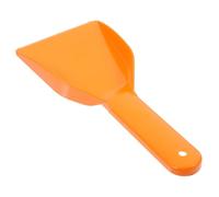 Pala para Congelador de PP Naranja sin Rebabas para Quitar Hielo | Limpieza Doméstica, Uso en Refrigerador y Cocina, No Daña Superficies, Experiencia Cómoda, para Hogar