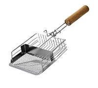 Pala para excrementos de gato, gran pala antiadherente de metal para excrementos - Mango ergonómico, suministros para mascotas, pala de esparcimiento, herramienta multifuncional para excrementos de