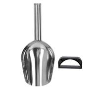 Pala para hielo, pala de acero inoxidable con bajo contenido de carbono de 8,7 pulgadas para máquina de hielo Opal 2.0 con soporte magnético, refrigerador de cocina y accesorio