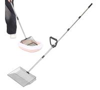 Pala para Limpiar la del gallinero - Pala Multifuncional para tamizar la - Paleta Resistente con Mango extraíble para Patio, Granja, Pollos, Perros, Gatos, Conejos