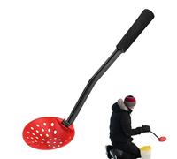 Pala para Pesca en Hielo | Herramienta De Pesca De Invierno Plegable,Escurridor de Nieve Fondue para Hielo - para Pescadores Aficionados Al Aire Libre Hombres Tiempo Frío Ríos Arroyos