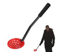 Pala para Pesca en Hielo, Herramientas Plegables para Tiempo Frío, Escurridor de Nieve Fondue para Pesca en Hielo, para Pescadores Entusiastas Al Aire Libre Guías Lago Río Arroyo Tanque