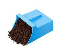 Pala Para Pienso: Pala Utilitaria Grande De 10,5 Cm, Herramienta Con Mango De PP, Palaa Para Pienso Agrícola De Alta Resistencia Diseñada Para Recoger Fácilmente Y Manejar De Forma Segura Los