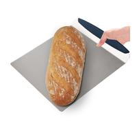 Pala para transferencia de tartas, 29,5 x 25,4 x 3,2 cm, herramienta de transferencia de pizza, levantador de tartas con mango no deslizante, herramienta de movimiento de tartas de acero inoxidable