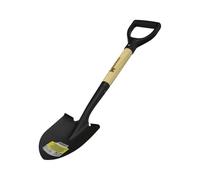 Pala pequeña mango madera punta mango anilla 75 cm. minipala, pala jardineria,transplantes, camping, montañismo, acampada