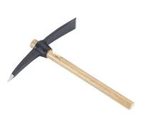 Pala-pico de madera 400 g, herramienta resistente para cavar, excavar y realizar trabajos de jardinería. Ideal para el cultivo y la construcción.