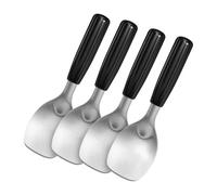 Pala plana for helado, 4 Uds., con Mango antideslizante, apta for lavavajillas, herramientas de cocina for