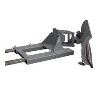 Pala quitanieves para carretillas elevadoras Eichinger, con rejas abatibles de muelle