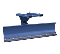 Pala quitanieves para carretillas elevadoras Eichinger, con rejas abatibles de muelle