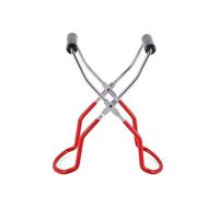 Palabra - 8,86 x 3,42 x 1,97 pulgadas de elevación de tanga | Grabber de acero inoxidable, pinza antimachacada, clip de tarros con mango de goma, macetas no deslizantes clip para la colocación