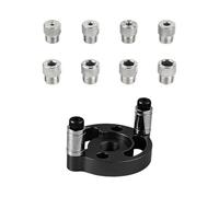 Palabra clave principal: Guía de perforación portátil, 7 x 7 x 5,8 cm Accesorio de alineación de precisión Accesorio de mecanizado compacto de plantilla de ángulo de aluminio Muebles de carpin