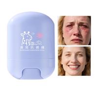 Palabra de protección solar - Sunblok Stick | Balm SPF de amplio espectro | 15 g de protector solar invisible para defensa UV, refrescante fórmula no grasa para ciclismo, montañismo, actividades