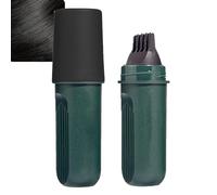 Palabra de toque de raíz de cubierta rápida, palo de color de cabello 2-en-1, corrector de raíz instantáneo portátil sombra de cabello temporal, peine para cabello a prueba de sudor (A1)