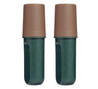 Palabra de toque de raíz de cubierta rápida, palo de color de cabello 2-en-1, corrector de raíz instantáneo portátil sombra de cabello temporal, peine para cabello a prueba de sudor (A5)