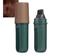 Palabra de toque de raíz de cubierta rápida, palo de color de cabello 2-en-1, corrector de raíz instantáneo portátil sombra de cabello temporal, peine para cabello a prueba de sudor (A2)