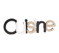 Palabra decorativa de pared de madera MDF 48x14 cm