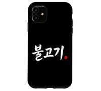 Palabra Divertida de Hangul de Comida Coreana Bulgogi Carcasa para iPhone 11