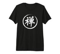 Palabra Kanji en japonés Zen Camiseta Premium