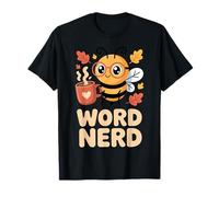 Palabra Nerd Ortografía Abeja Maestro Estudiante Camiseta