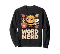 Palabra Nerd Ortografía Abeja Maestro Estudiante Sudadera