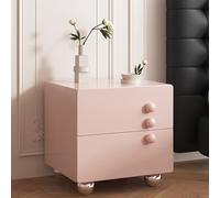 Palabra nocturna con cajones de almacenamiento de dormitorio Nightsnant, mesita de noche de madera de imitación, dormitorio/sala de estar/pasillo Sofá Mesa lateral de almacenamiento Pequeño gabinete
