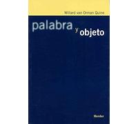Palabra y objeto (SIN COLECCION)