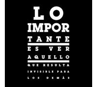 Palabras clave para la tabla optométrica en español. Tabla optométrica importante para ver. Citas inspiradoras. Calcomanías de vinilo para murales y paredes 30x52.4cm Decoración de tiendas Blanco