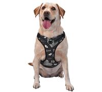 Palabras de Amor escritas a Mano con Corazones,Arnés para Mascotas, arnés Reflectante Ajustable para Perros,S