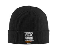 Palabras de Blas de Lezo: Gorros de Gorro de Gorro de Invierno Sombrero de Punto Street Y2K Cálido Cálido Unisex para Adultos KPOP
