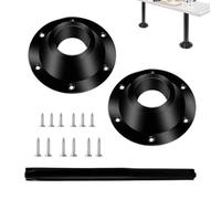 Palabras De Mesa De - Soporte De Aluminio, Soporte De Pedestal Desmontable | Base De Mesa Pesada para Yates, Autocaravanas con Configuración De Restauración Interior, Un