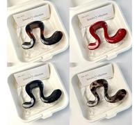 Palabras grandes mango de cola de caballo alta Haiclip Cabello Gabinete de pelo fuerte mango negro señoras armario de pelo relax peinado fijo