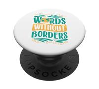 Palabras sin fronteras PopSockets PopGrip Adhesivo