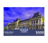 Palacio de Bruselas Puzzle 1000 Piezas para La Familia-Rompecabezas Difícil, Apto para Adultos Y Adolescentes A Partir De 12 Años 38x26cm/1000pcs
