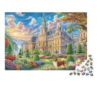 Palacio de Bruselas Puzzle 1000 Piezas para La Familia-Rompecabezas Difícil, Apto para Adultos Y Adolescentes A Partir De 14 Años 52x38cm/1000pcs