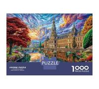 Palacio de Bruselas Puzzle 1000 Piezas para La Familia-Rompecabezas Difícil, Apto para Adultos Y Adolescentes A Partir De 14 Años 52x38cm/1000pcs