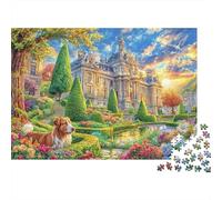 Palacio de Bruselas Puzzle 1000 Piezas para La Familia-Rompecabezas Difícil, Apto para Adultos Y Adolescentes A Partir De 14 Años 52x38cm/1000pcs