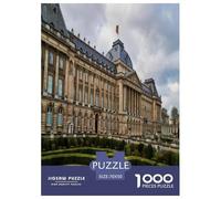 Palacio de Bruselas Puzzles Imposible,desafío para Adultos 1000 Piezas Obra De Arte De Juego De para Adultos Y Niños A Partir De 12 Años 70x50cm/1000pcs