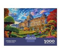 Palacio de Bruselas Rompecabezas 1000 Piezas, Puzzles Imposible, De Juego De para Adultos Y Niños A Partir De 14 Años 70x50cm/1000pcs