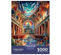 Palacio de Buckingham Puzzles Entretenimiento Creativo Rompecabezas 1000 Piezas Obra De Arte De Juego De para Adultos Y Niños 38x26cm/1000pcs