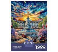 Palacio de Buckingham Puzzles Entretenimiento Creativo Rompecabezas 1000 Piezas Obra De Arte De Juego De para Adultos Y Niños 70x50cm/1000pcs