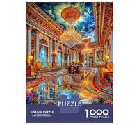 Palacio de Buckingham Puzzles Entretenimiento Creativo Rompecabezas 1000 Piezas Obra De Arte De Juego De para Adultos Y Niños 70x50cm/1000pcs