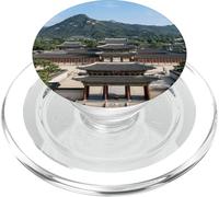 Palacio de Seúl Corea Arquitectura Tradicional Escena de montaña PopSockets PopGrip para MagSafe