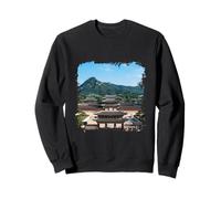 Palacio de Seúl Corea Arquitectura Tradicional Escena de montaña Sudadera
