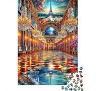Palacio de Versalles Puzzle 1000 Piezas para La Familia-Rompecabezas Difícil, Apto para Adultos Y Adolescentes A Partir De 12 Años 52x38cm/1000pcs