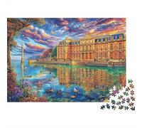 Palacio de Versalles Puzzles Entretenimiento Creativo Rompecabezas 1000 Piezas Obra De Arte De Juego De para Adultos Y Niños 52x38cm/1000pcs